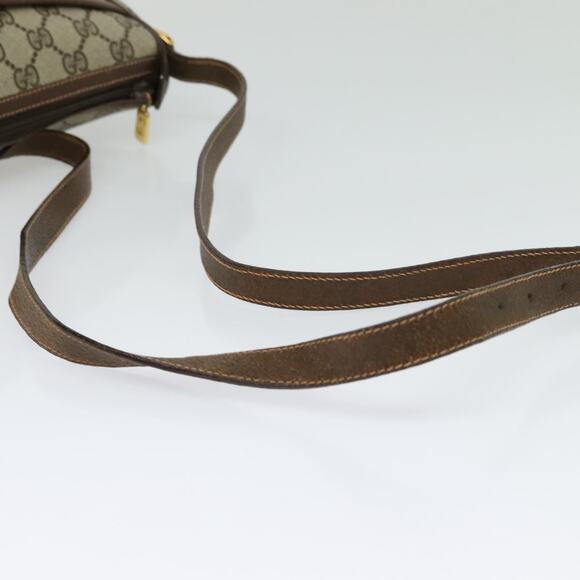 GUCCI GG Supreme Web Sherry Line Shoulder Bag Pvc Beige 89 02 032 - Picture 7 of 16